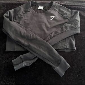 Gymshark Black Athletic Top